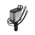 WiWU Wi-QC027 Exeed 117W QC+PD Fast Car Charger Type-C Electric Socket 2.5A/3A Output Current Fireproof Phone Laptop Mobile